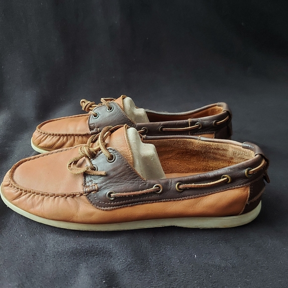 Men's Aldo Loafers Light & Brown Slip-Ons - Picture 4 of 8